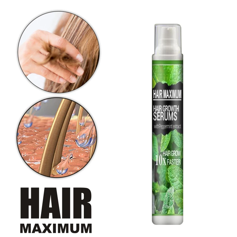 Effective Hair Growth Serum Spray Fast Thick For Prevent Loss Damaged Repair Natural Care Products TSLM1 | Красота и здоровье