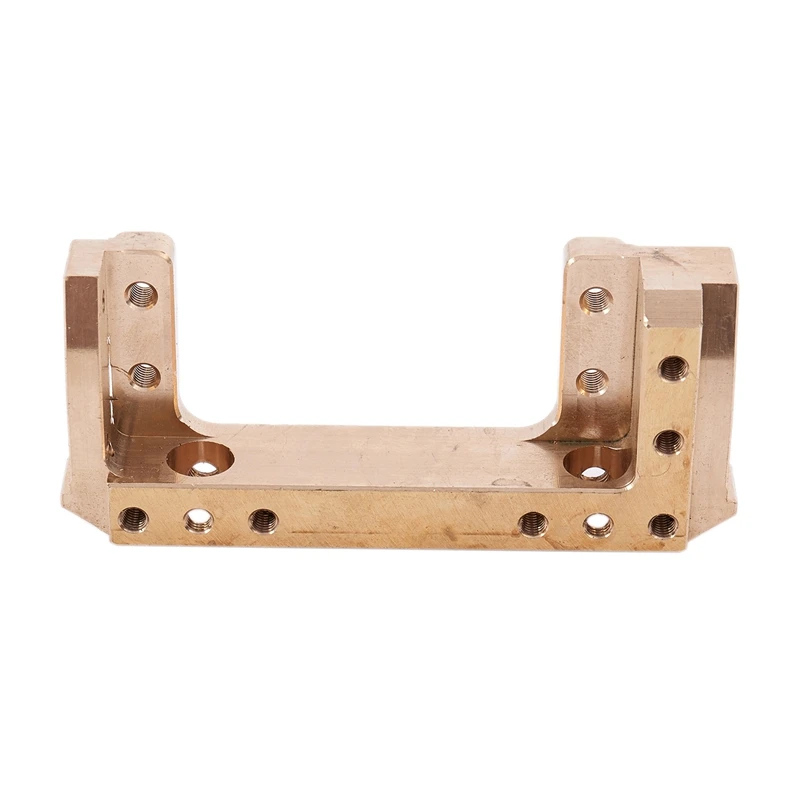 

1PCS 85G Brass Front Bumper Mount Servo Stand for 1/10 RC Crawler Axial SCX10 II 90046 Upgrade Parts