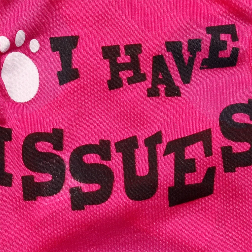 

Pet Dog Clothing Cute Print Letter T-shirt Shirt Candy Color Vest Dog Clothes Cool Breathable Small Dog Pet Supplies