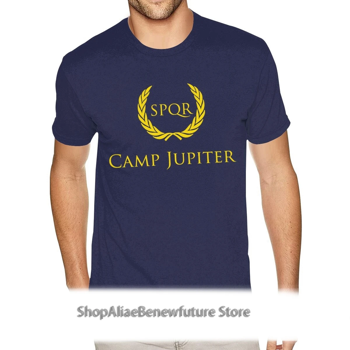

Creat Own Camp Jupiter SPQR Tee Shirts Tshirt Boyfriend's 4XL Navy Shirts