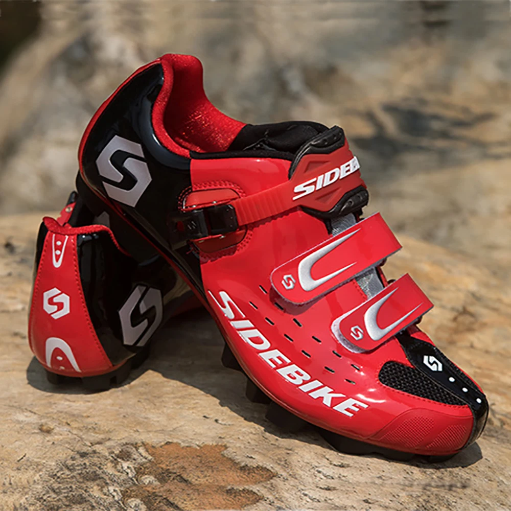 sidebike cycling shoes mtb breathable Road Bike Shoes Men racing mountain bike sneakers self locking bicycle riding shoes