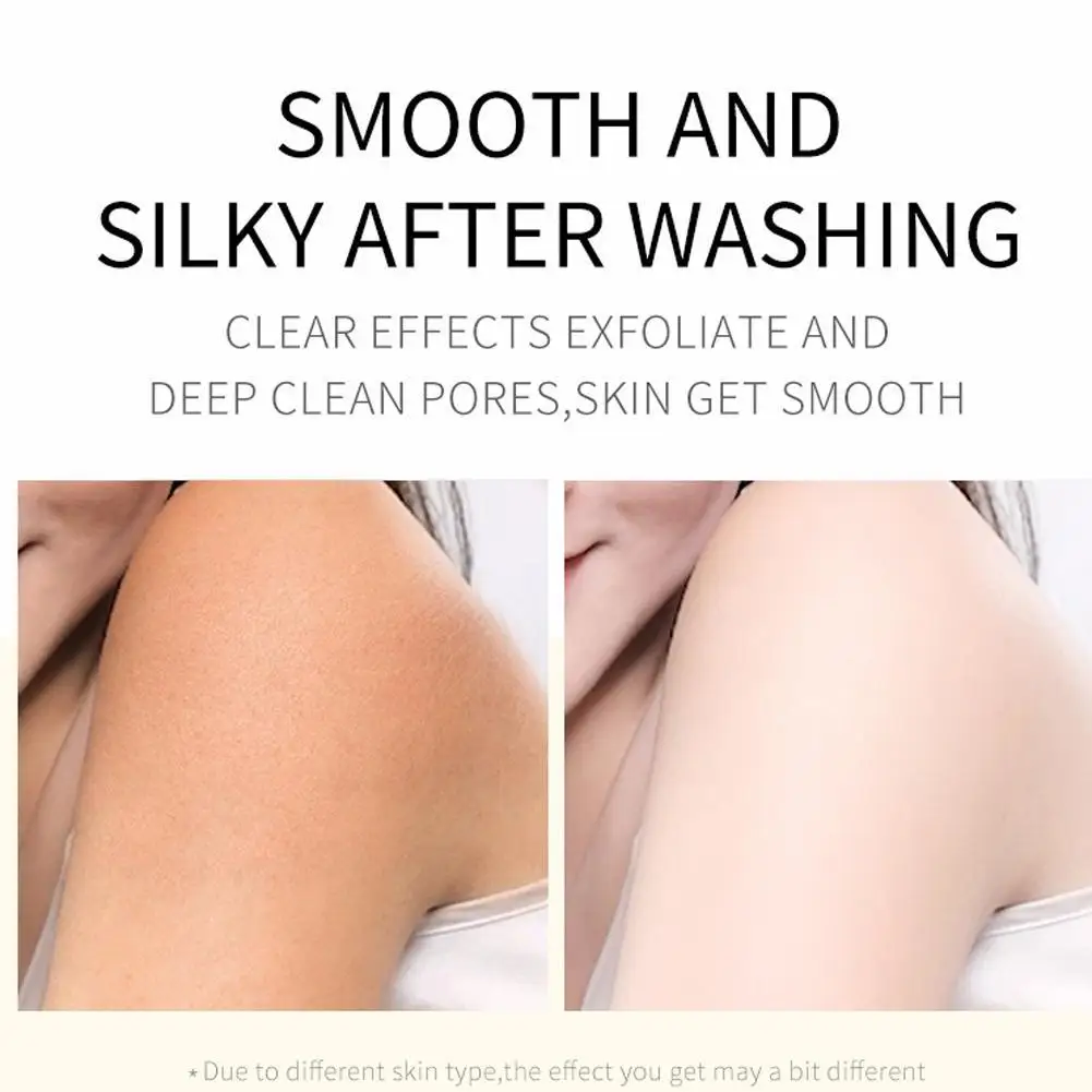 

100g Exfoliating Gel Body Scrub Cream Whitening Moisturizer Body Acne Blackhead Cleaner Care Remove Treatment Skin Repair S D1Q8