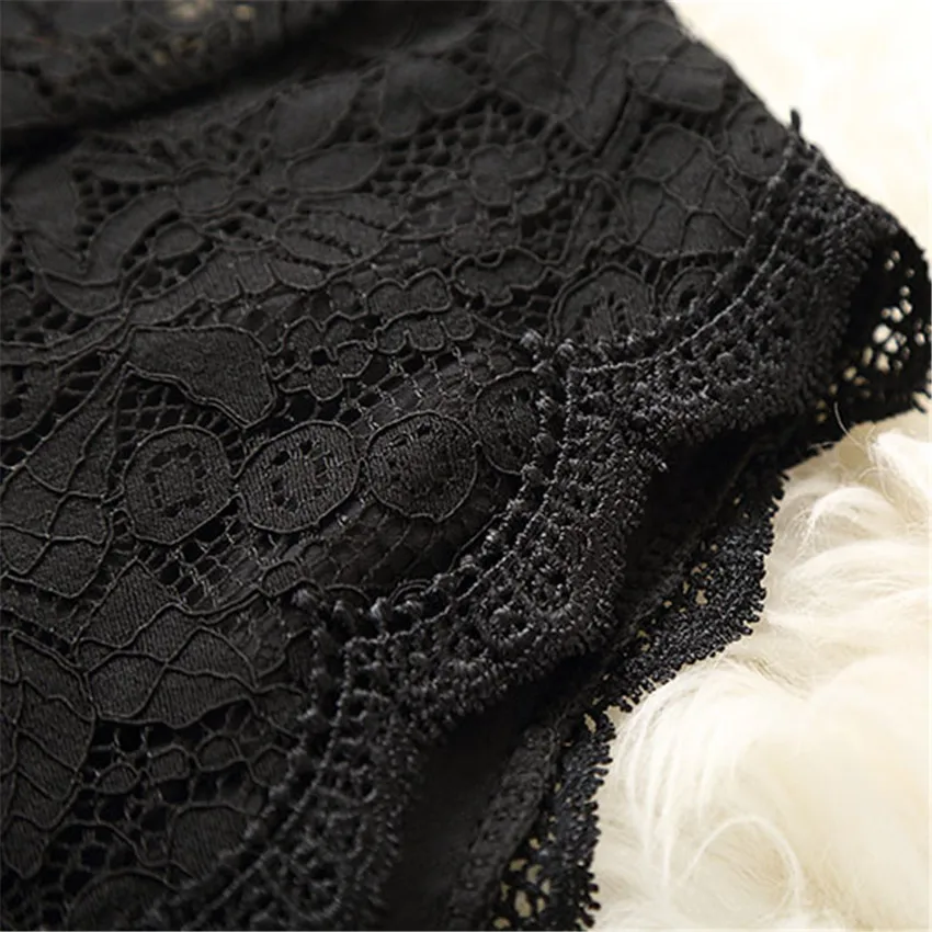 

Autumn Dress Women Long Sleeve Lace Dress Dress Elegant Lady Long V-neck Party Dressess Vestidos