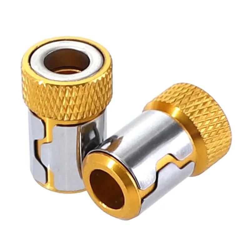 

Screwdriver Bits Magnetic Ring 1/4" 6.35mm Metal Strong Magnetizer Screw for Electric Phillips 1 Pc