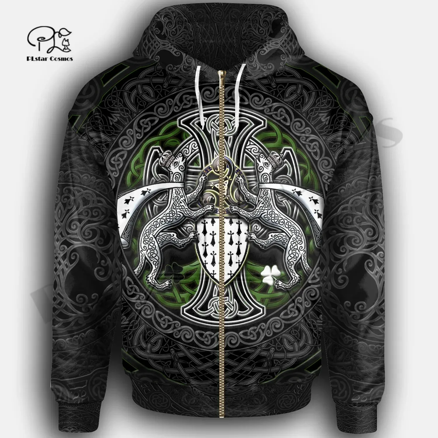 Новинка Уникальные повседневные толстовки с капюшоном и молнией унисекс - купить