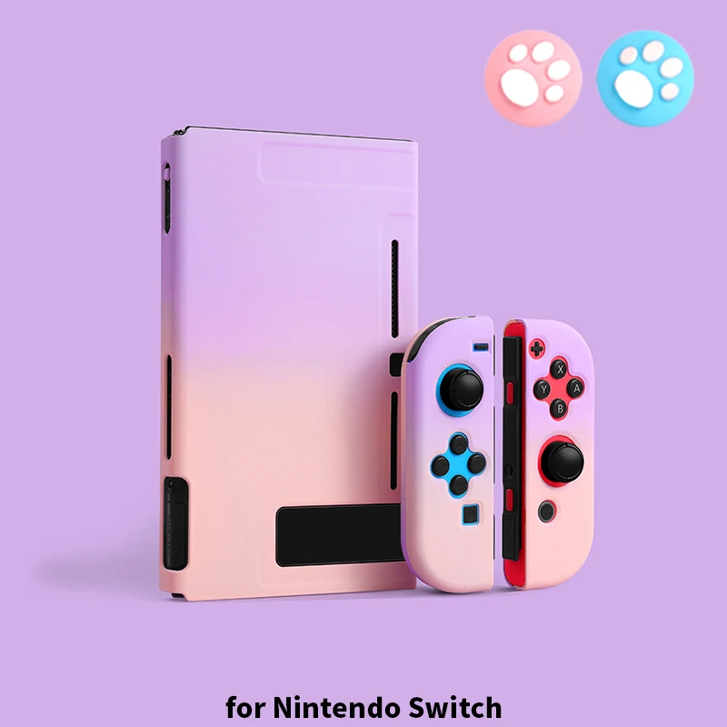 

Protective Case For Nintendo Switch Lite Front Back Hard Cover Shell For Nintend Switch NS Console For Joy-Con Colorful Cover