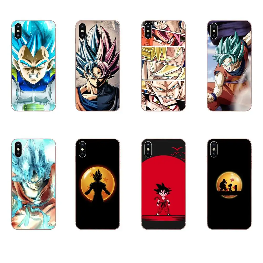 Dragon Ball Saiyan Goku Vegetto Gohan TPU оболочка для huawei P7 P8 P9 P10 P20 P30 Lite Mini Plus Pro Y9 Prime P Smart Z 2018