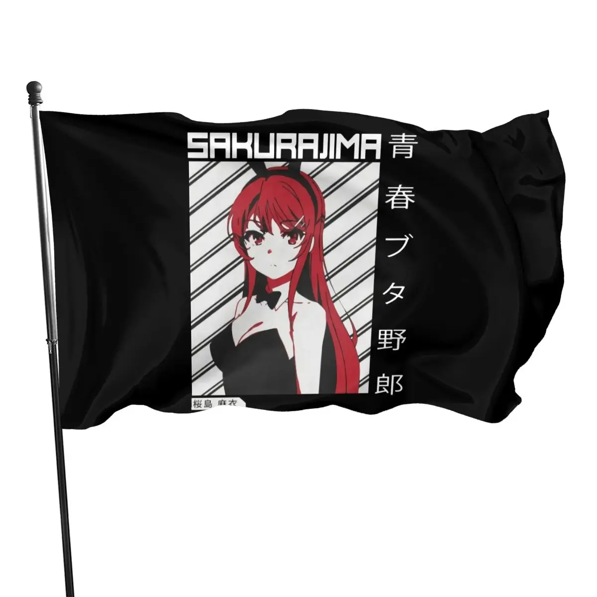 Mai Sakurajima Black Seishun Buta Yarou Wa Bunny Girl Аниме Манга A744Ban новый музыкальный семейный
