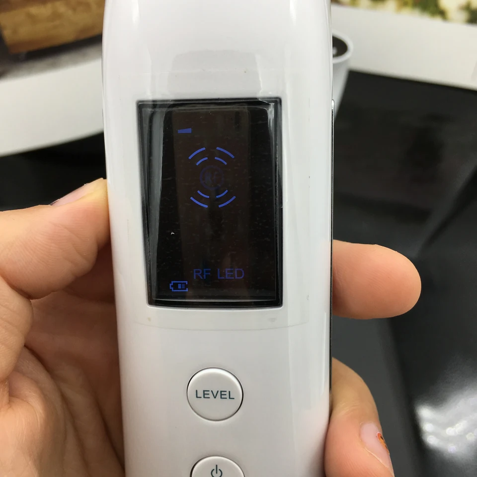 RF Устройство для омоложения кожи Уход за глазами EMS подтяжки кожи инструменты светодиодный светильник фототерай уход за лицом Gsvanic Ion Massgaer