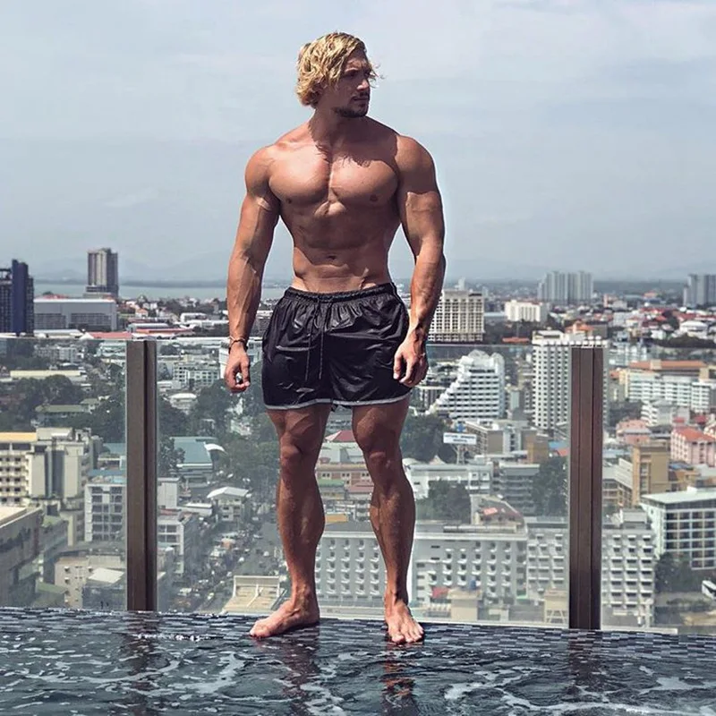 

Плавки Мужские Пляжные 2021 New Trend 5-point Shorts Running Training Fast Dry Breathable Shorts Beach Pants