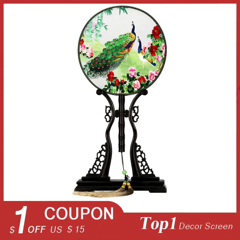 1 шт. Складной вентилятор Круглый Вентилятор веер в виде цветка подарок ручной