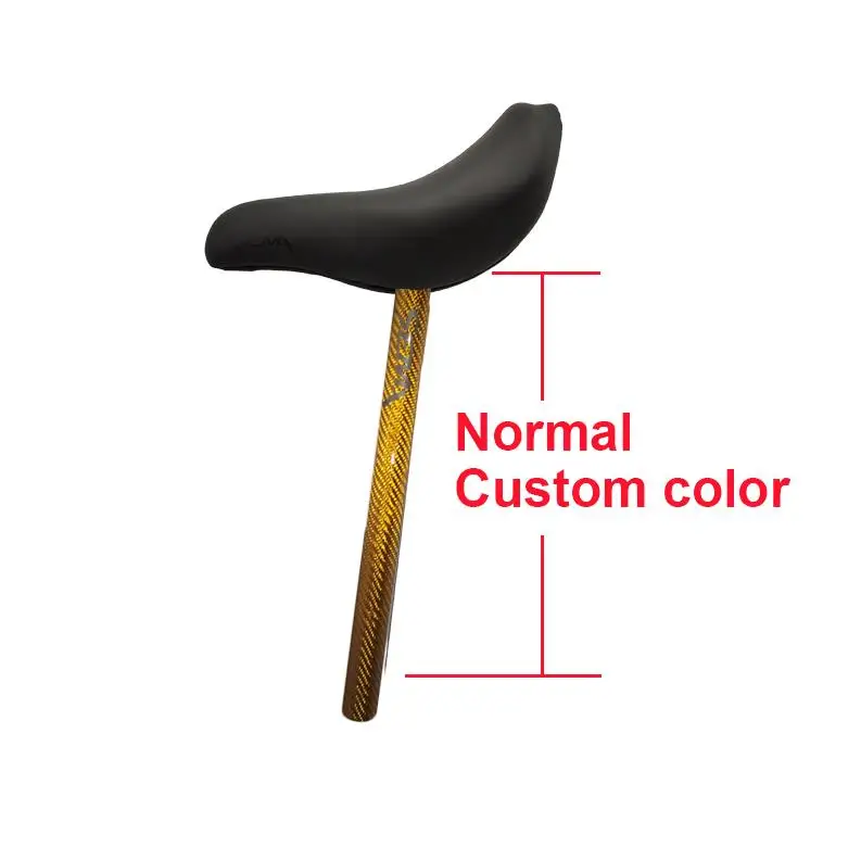Custom color note us Велосипедный Подседельный штырь и седло 22,2 мм SEMA супер светильник 170 г балансировочный велосипед/стридеры/нажимной велосипед/BMX седло черный/красный высокое качество Лидер продаж - Цвет: Custom color note us