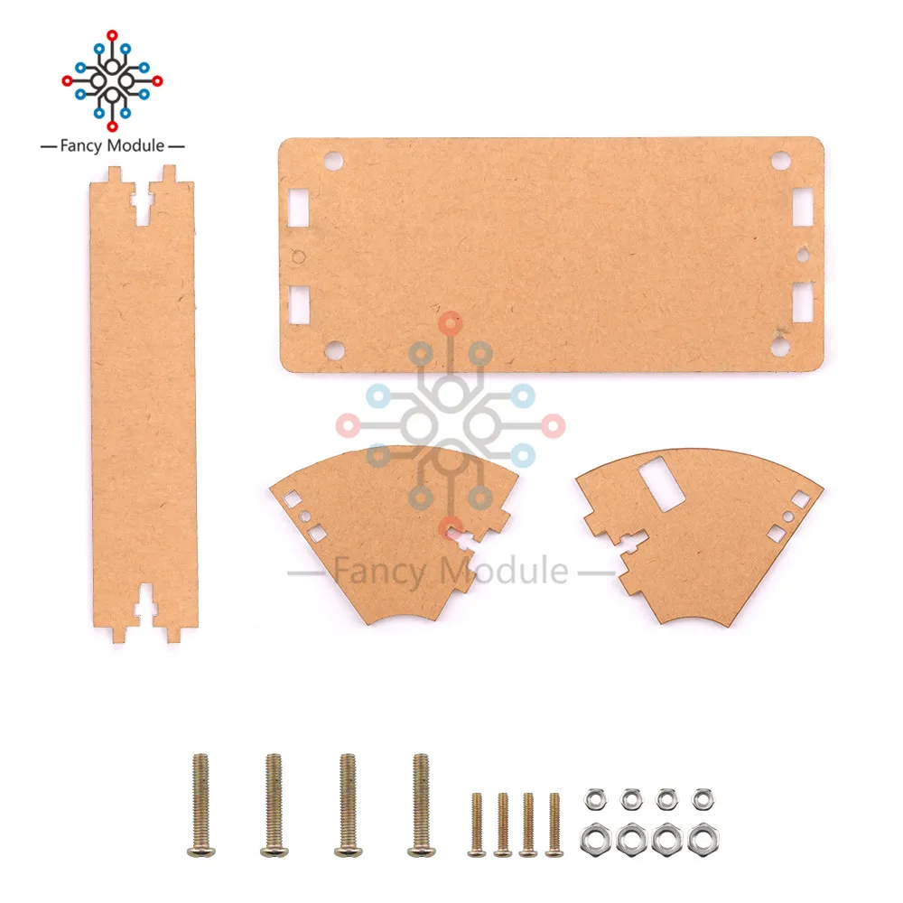 Прозрачная акриловая оболочка для ЖК-дисплея 1602 ЖК-экран с винтом/гайкой
