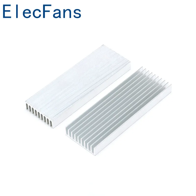 100*35*10 мм кулер охлаждения плавник Алюминий радиатора теплоотвод для