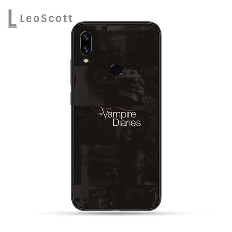 

The Vampire Diaries Stefan Damon Salvatore Phone Case For Xiaomi Redmi Note 4 4x 5 6 7 8 pro S2 PLUS 6A PRO