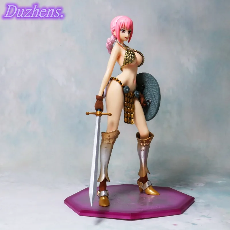

DUZHENS [In stock] One Piece anime GLADIATOR 25cm Rebecca PVC Action Figure Sexy girl Garage Kit