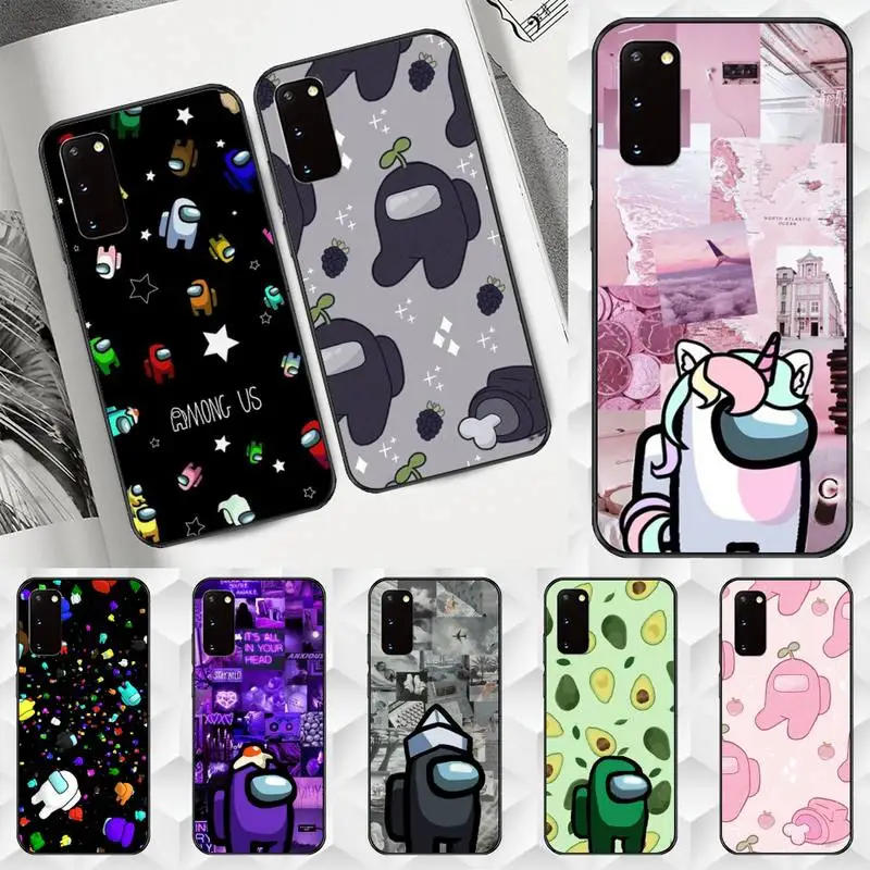 

Among Us-Game Phone Case For Samsung A30 A20 A20S A10 A10S A9 A8 A6 A6S A40 STAR Lite Cover Coque