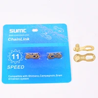 sumc chain magic buckle 11 12 speed silver gold missing link bicycle chain link 10s 11s 12s bicycle quick magic button x12sl