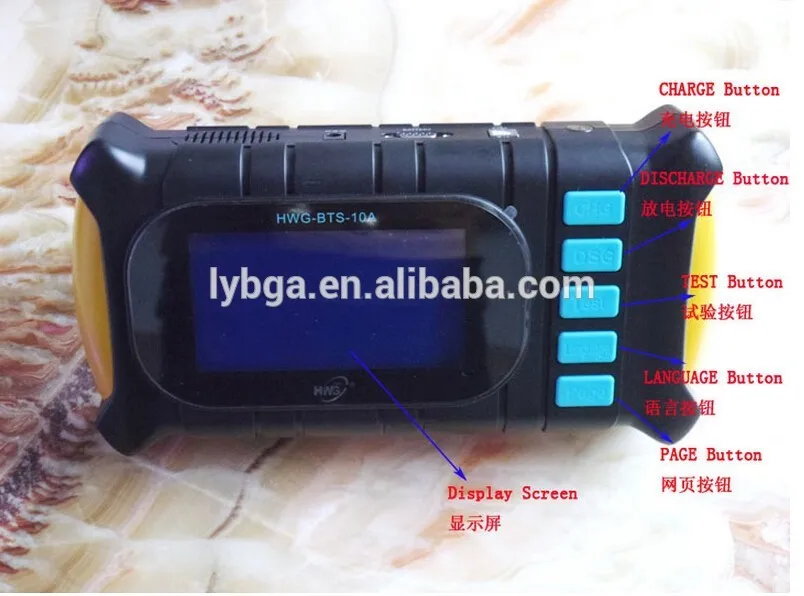 

Newest!!!Portable notebook battery tester,portable laptop battery scanner