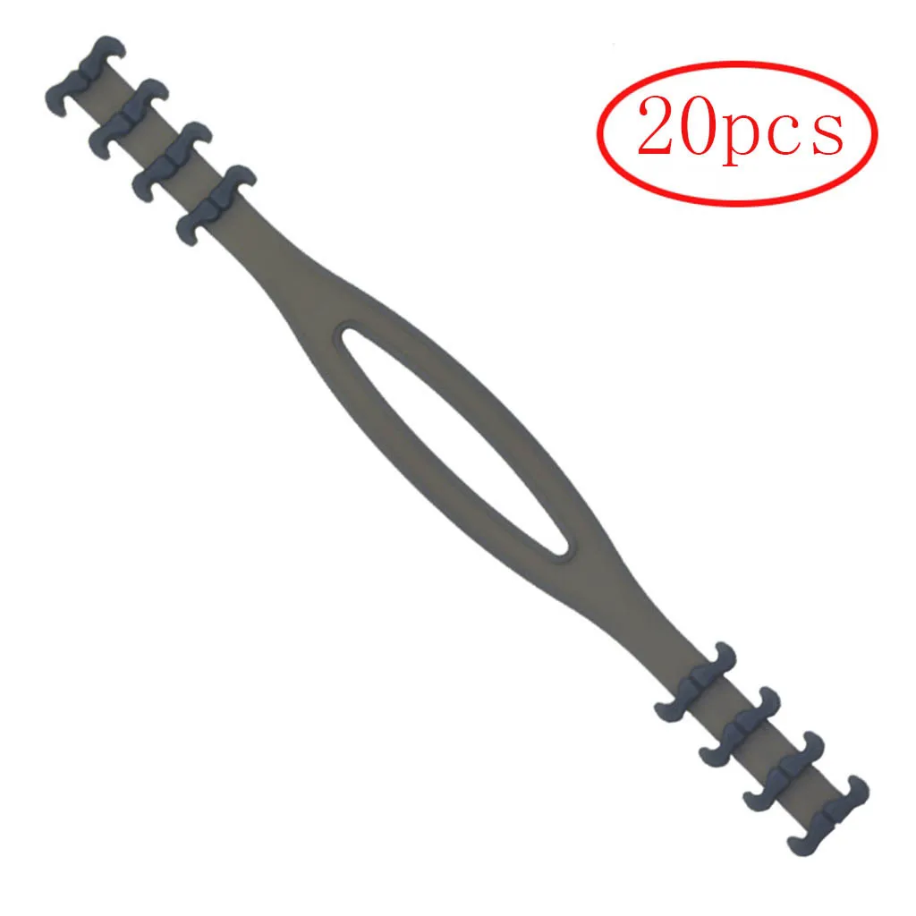 20PCS Fourth Gear Adjustable Anti-Slip Mask Ear Extension Hook Prevent Ear-pulling Rope Buckle | Дом и сад