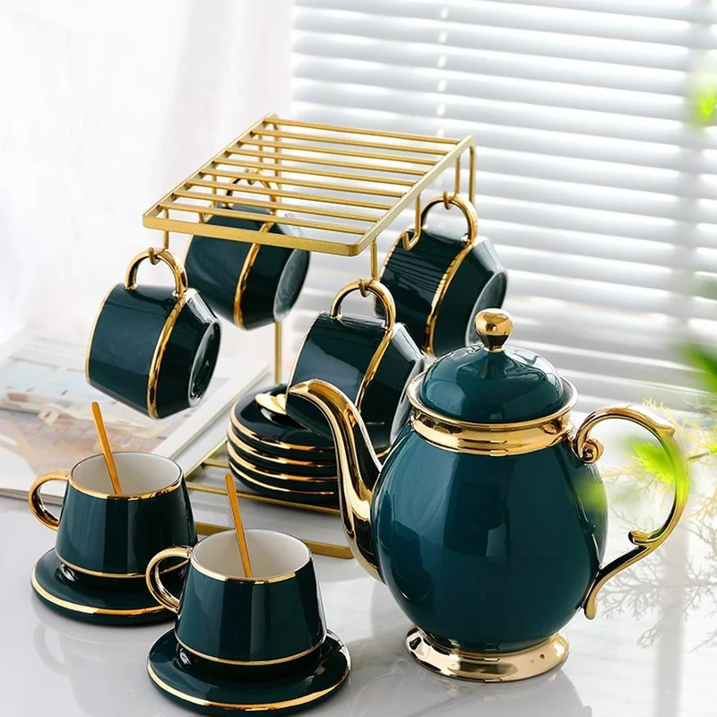 Дорожный чайник кофейная чашка 200 мл дизайнерская керамическая винтажная чайная