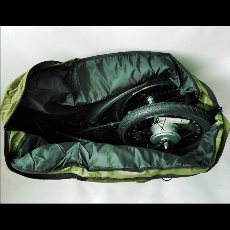 Canvas Bag for Xiaomi Mijia MI Qicycle EF1 Electric Scooter Storage Buggy Carry Hand Backpack Foldable E-Bike | Спорт и развлечения
