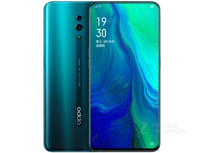 OPPO Reno Global rom 6,4 дюймов Qualcomm710 Поддержка NFC 2340*1080 Восьмиядерный 3 камеры 48MP+ 5MP 3765mAh сканер отпечатков пальцев