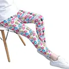 2020 новые стильные детские леггинсы на весну-осень штаны для девочек с цветочным принтом и бабочкой детские леггинсы