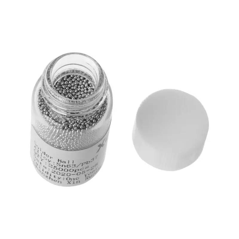 

11Bottles Leaded BGA Solder Ball 0.2/0.25/0.3/0.35/0.4/0.45/0.5/0.6/0.65/0.75mm