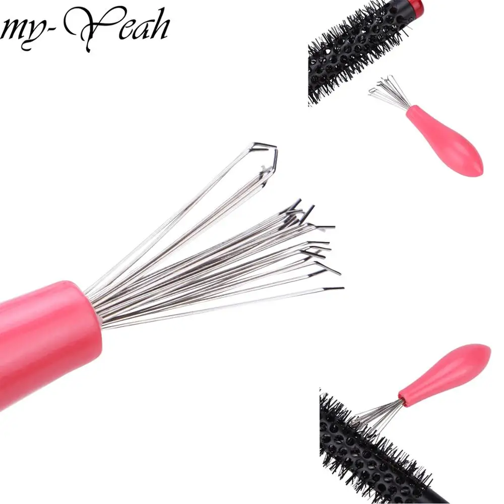 Профессиональный уход за волосами и укладка волос щетка расческа метелка для