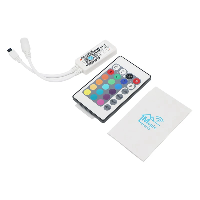 

SZYOUMYRGB RGBW Wifi LED пульт дистанционного управления Android/IOS Mini + 24Key IR пульт дистанционного управления для SMD 5050 3528 Светодиодная лента