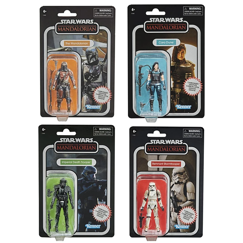 

Star Wars The Vintage Collection The Mandalorian Remnant Stormtrooper Imperial Death Trooper Cara Dune Action Figure Toy 3.75"