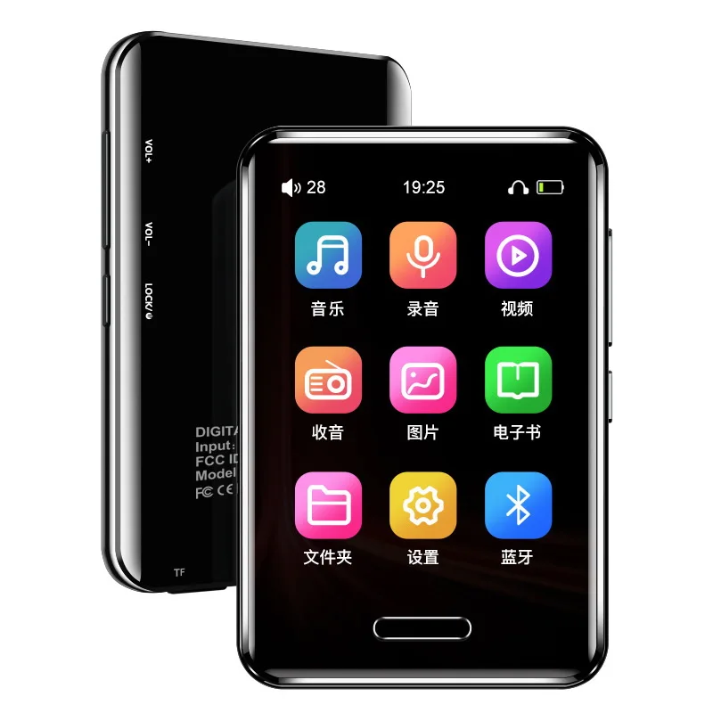 

New Full Sn Press Bluetooth Music MP3 Press E-Book Student Sports MP4