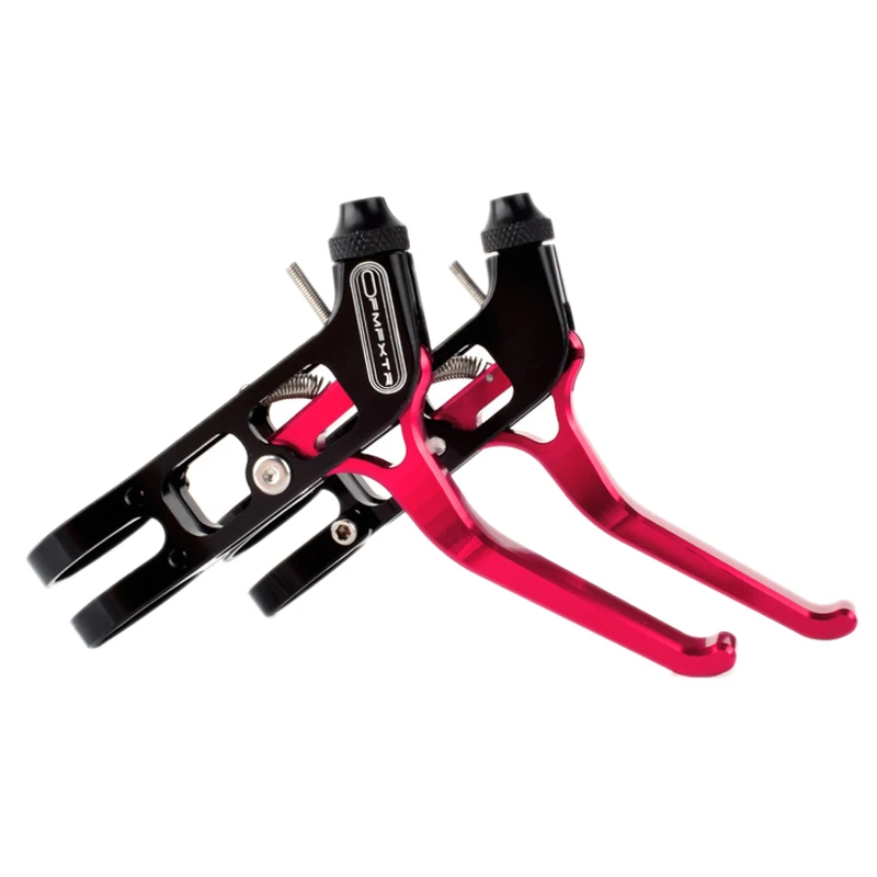 

FMFXTR Folding Bike V Brake Handle Lever Lightweight Aluminum Bike Brake Handle Mountain Bike Brake Levers