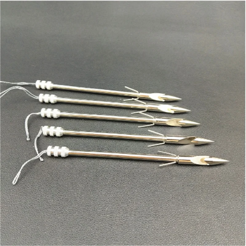 10 шт/12 шт из нержавеющей стали лук и стрелы Рыбалка Рогатка пуля пули навыки