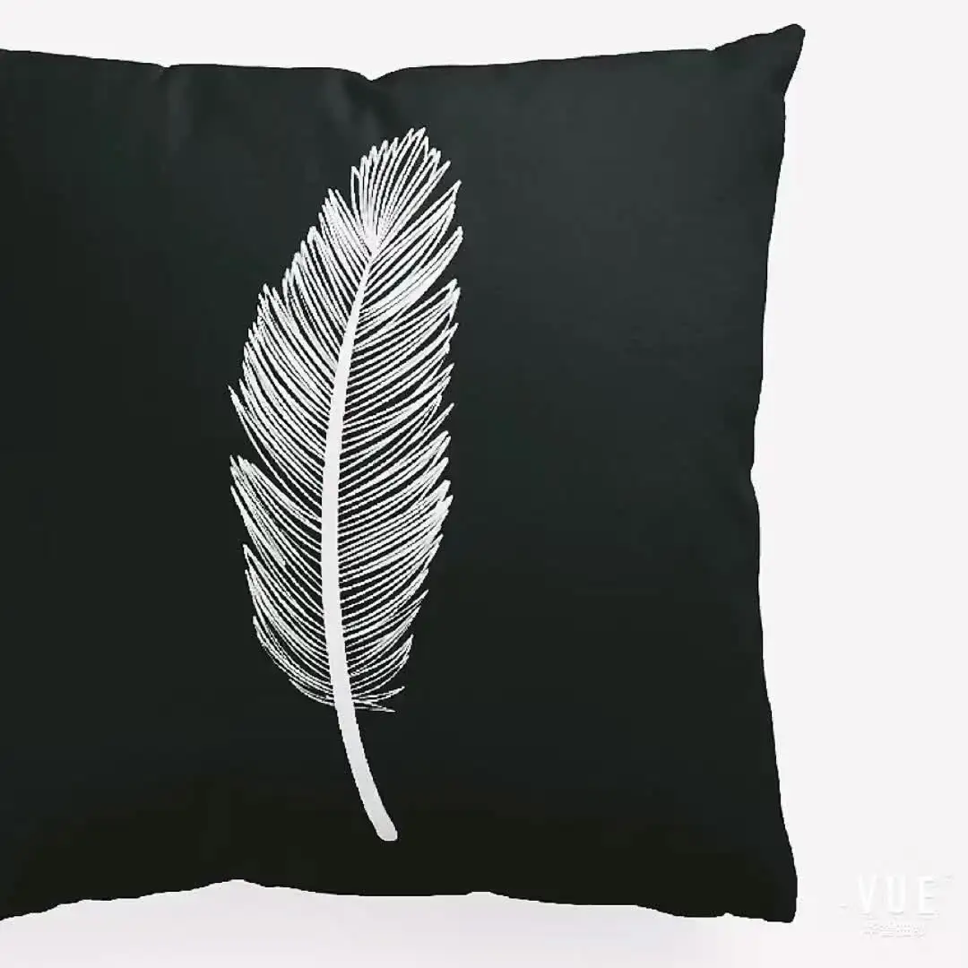 

Fashion Adults Age Square Shape Abstract picture painting feather cushion cover