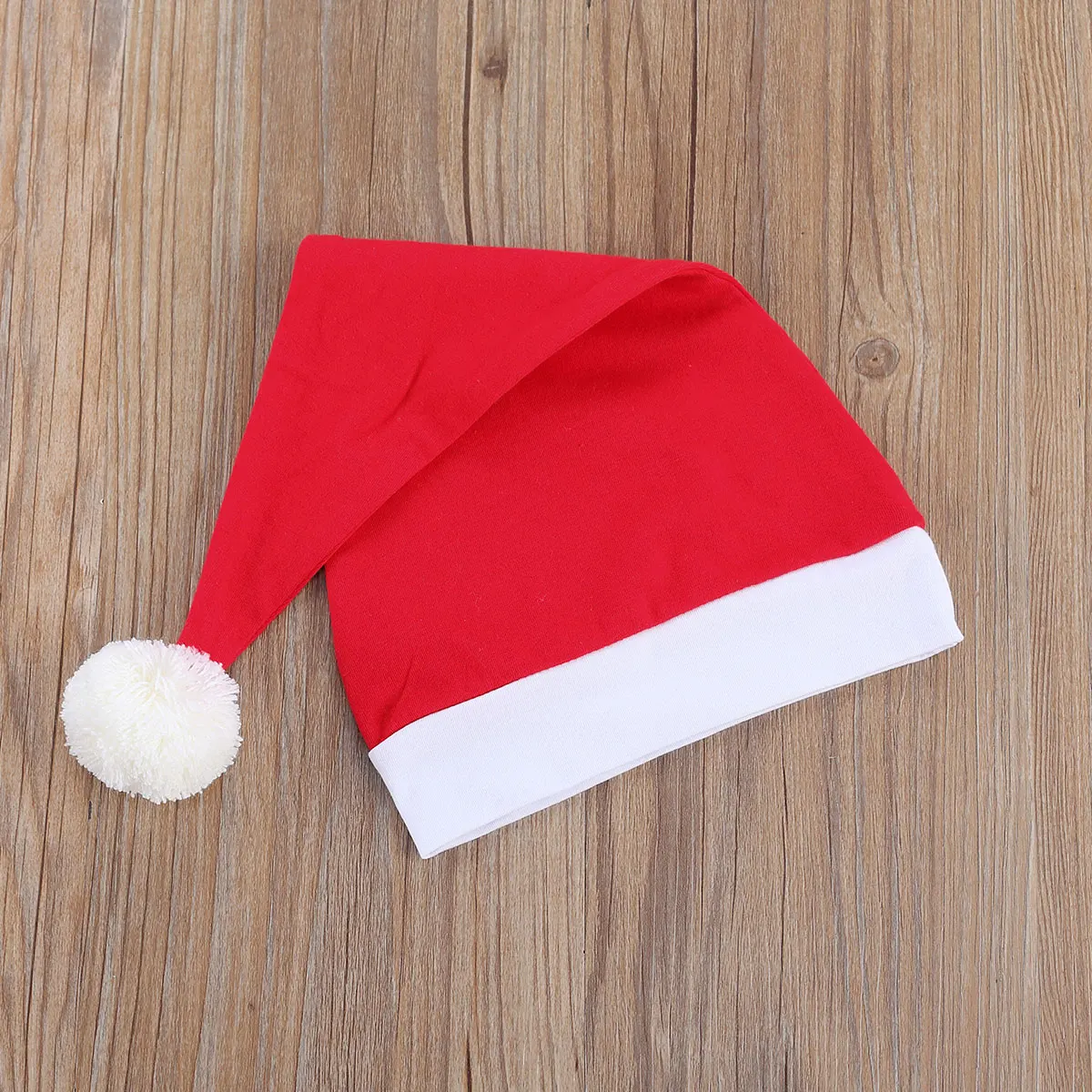 

Christmas Infant Baby Girls Pocket Flared Long Sleeve Romper+hat 2pcs Clothing for Festival 0-12 Months