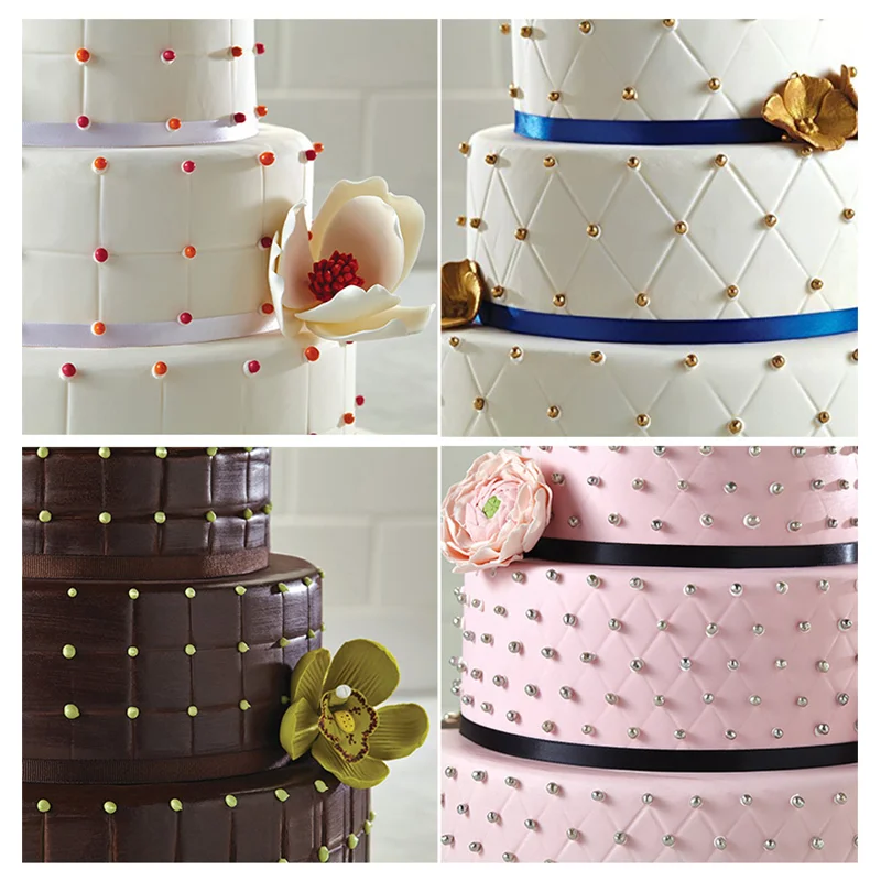 Инструменты для выпечки сделай сам съемный аппликатор жемчуга Топпер торта