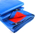 Утолщенный синий + оранжевый 0,35 мм ПЭ брезент чехол для грузовика садовые растения солнцезащитный непромокаемый тканевый брезент для домашнего питомца мотоцикла