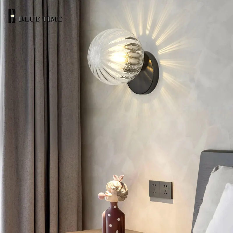 Домашняя современная настенная лампа художественное украшение бра для гостиной