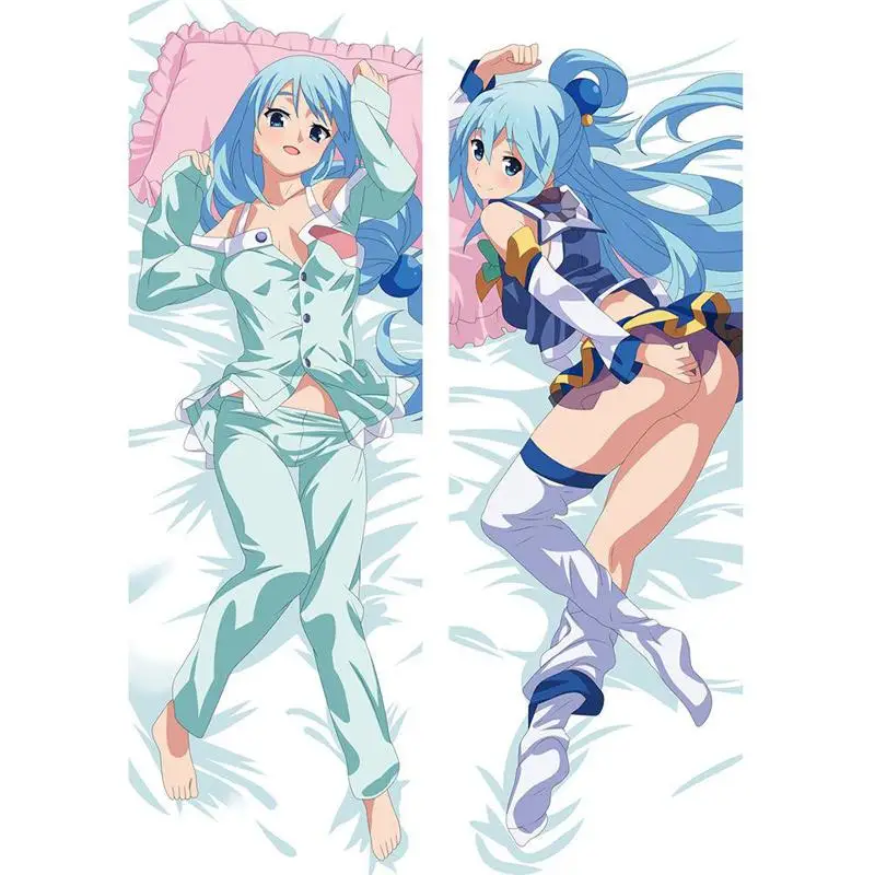 Настраиваемый японский декоративный аниме KonoSuba Akua Aqua чехол Otaku Dakimakura подарок