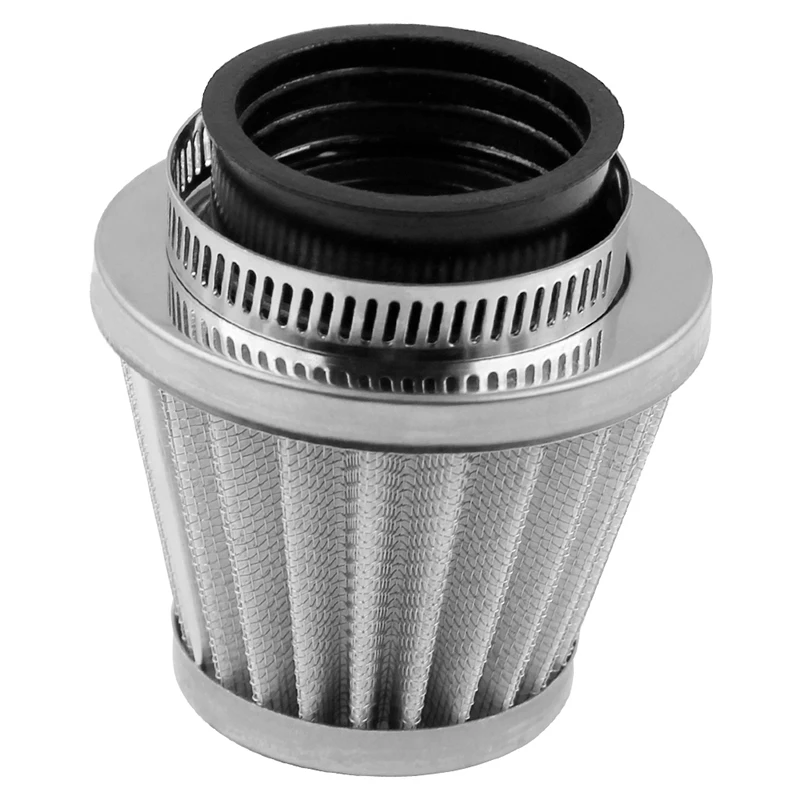 

Road Passion 42mm Motorcycle Mushroom Head Intake Clamp-on Air Filter Cleaner for Honda Kawasaki Suzuki Yamaha
