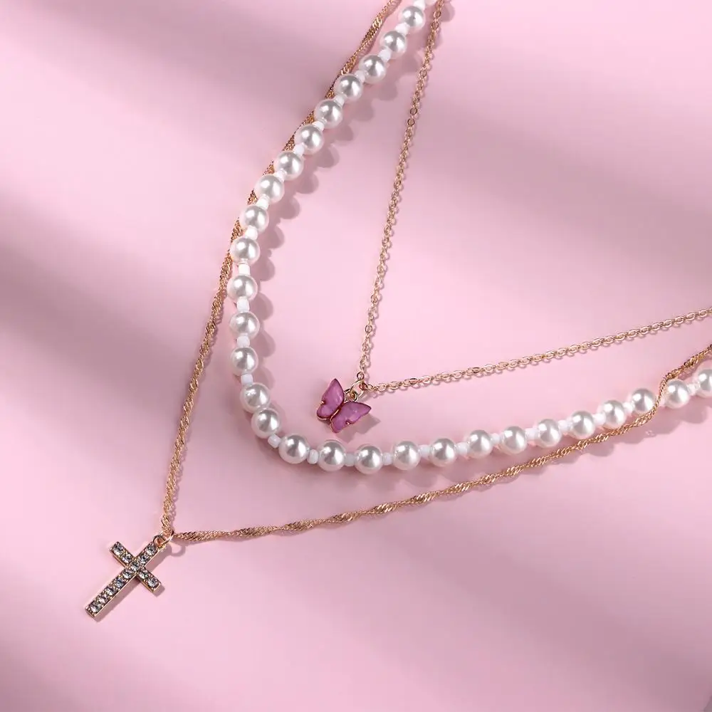 Богемное ожерелье-чокер с кристаллами в виде луны и звезд для женщин ожерелье