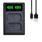 Зарядное устройство Powertrust для двух батарей для Pentax D-BC109D-LI90, Pentax D-Li109, K-R, K-30, K-50, K-500, K-70