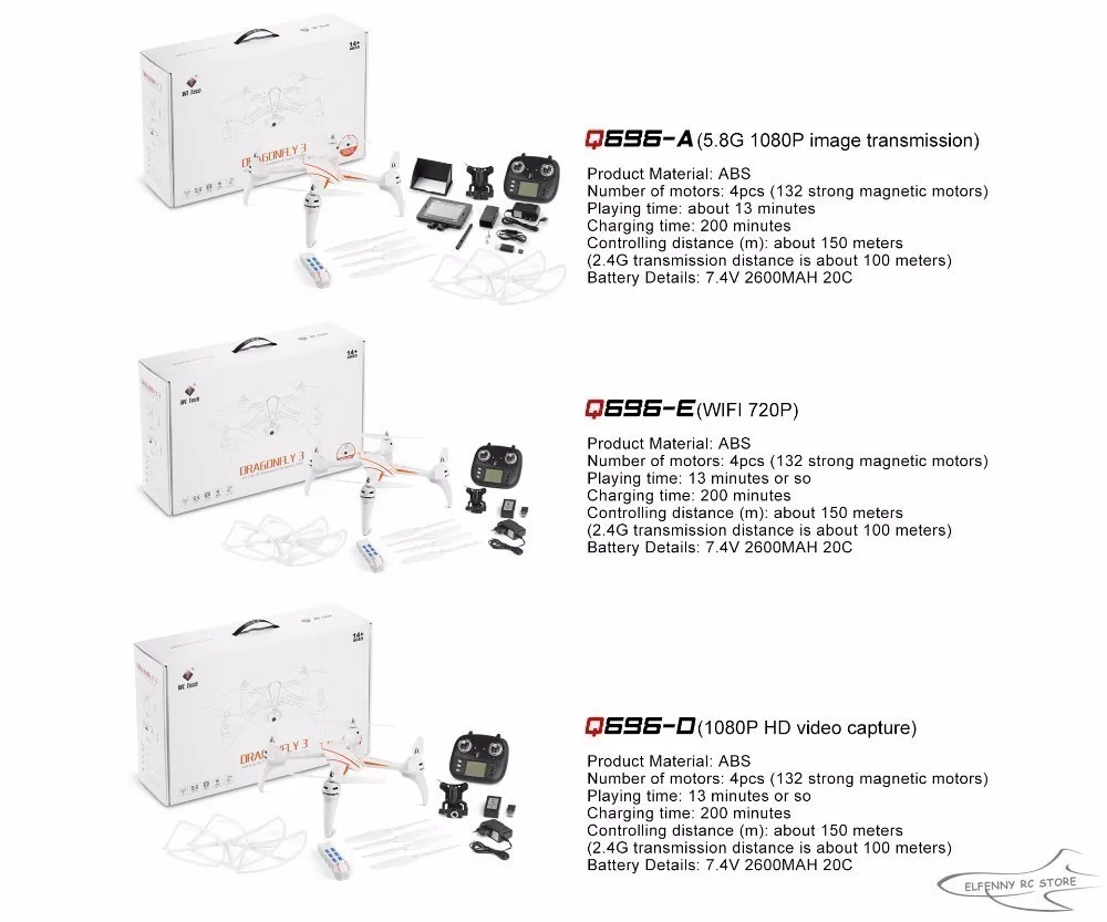 WLtoys Q696-A Q696 5,8G FPV 1080P Камера 2 карданный стабилизатор для воздуха Пресс удержания высоты RC Quadcopter Q969-E