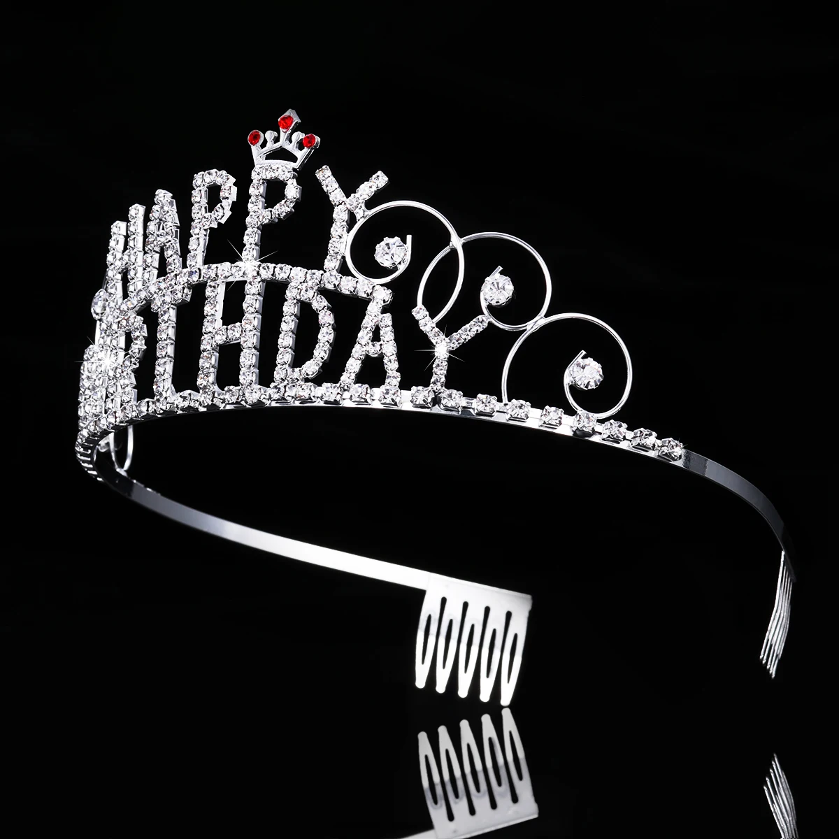 Frcolor великолепные Стразы диадема на день рождения изысканный ободок корона для