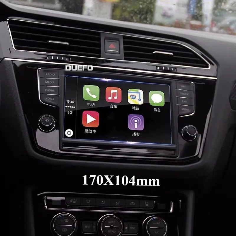Автомобильная пленка из закаленного стекла для защиты экрана наклейка GPS