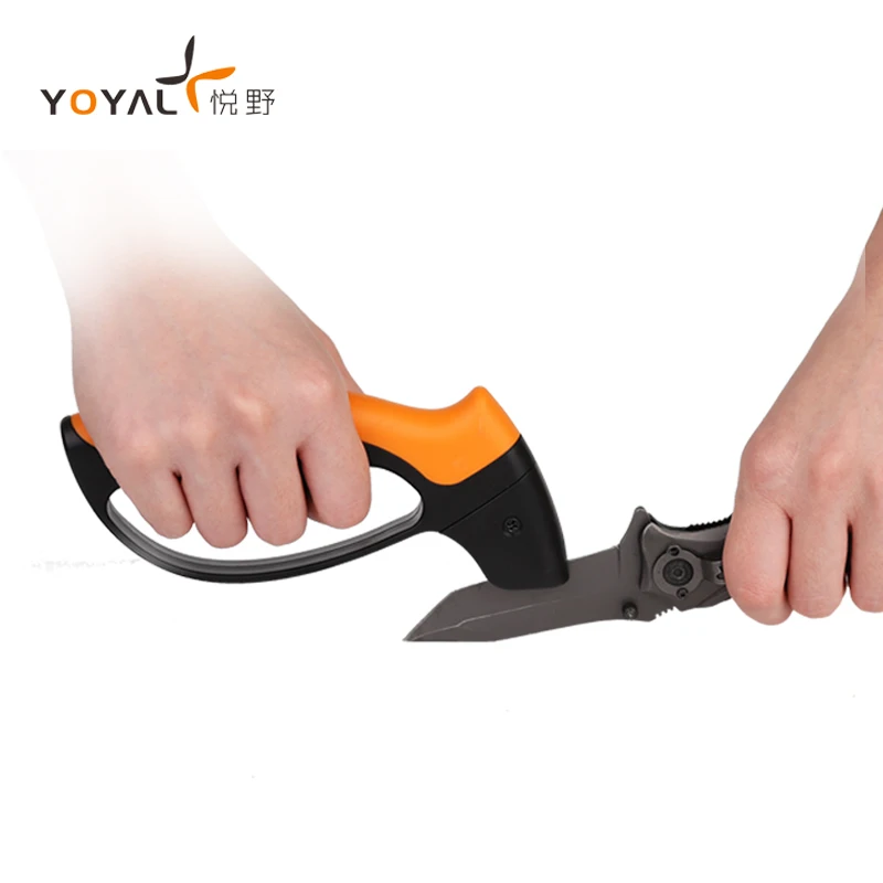 YOYAL уличная точилка для ножей Профессиональная pedra afiar Карбид нож заточка машины