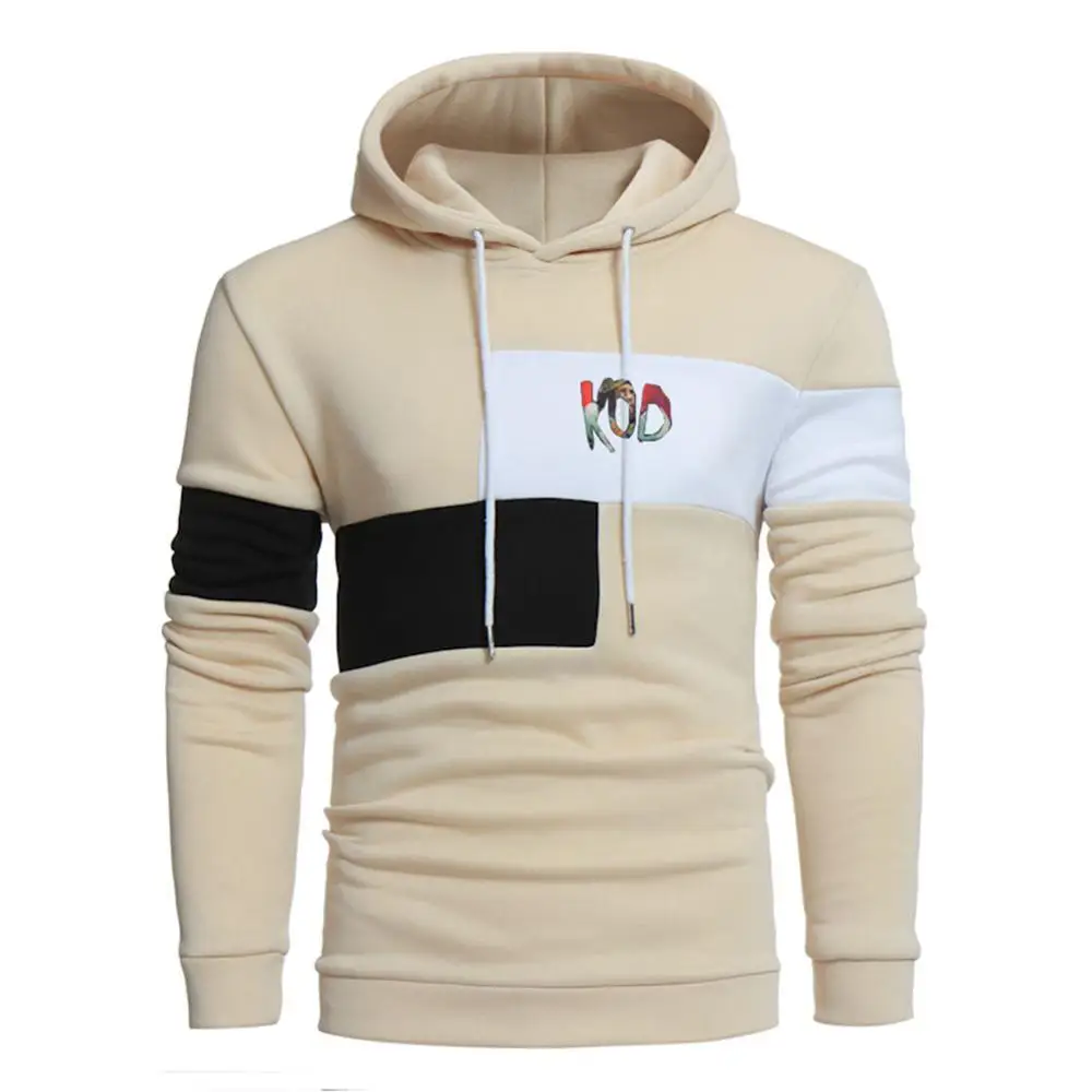 

3 Color Spring Autumn J Cole KOD Splice Hoodies For Man Punk Sport Streetwear Print Rapper Sweatshirts Fashion DREAMVILLE Coats