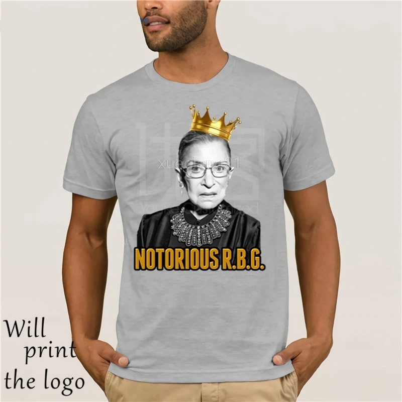 Мужские топы в стиле унисекс Ruth Bader гинсбург мужские модные футболки для клубов -